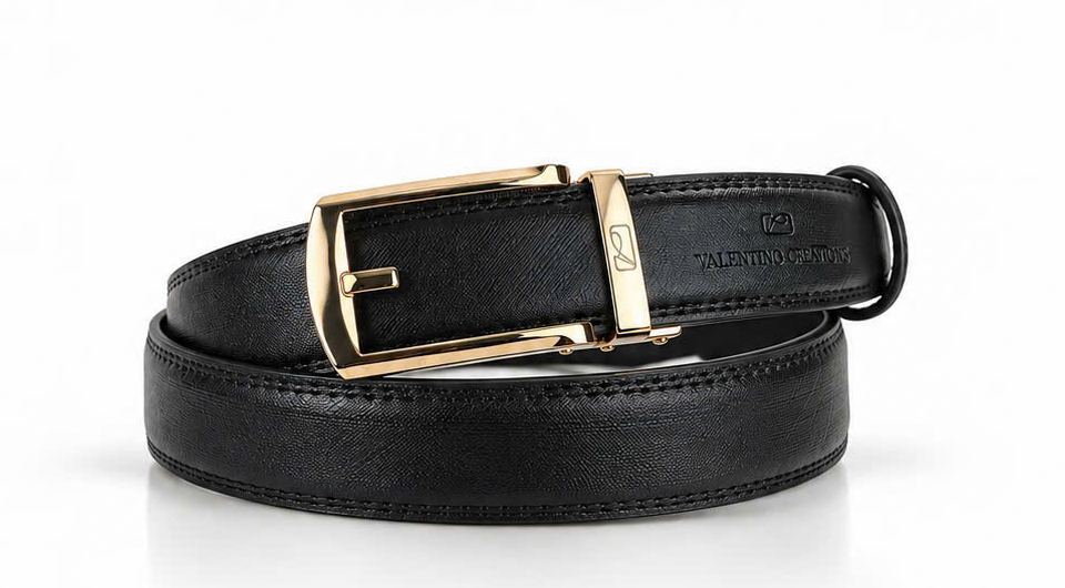 Thắt lưng nam Valentino Creations khóa Vàng