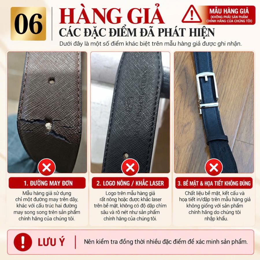Điểm 6: các đặc điểm của hàng giả